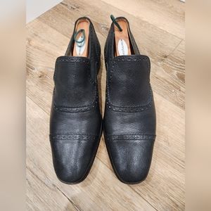 Bally Oxford Black Leather Shoes